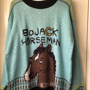 my Netflix bojack horseman promotional sweater
